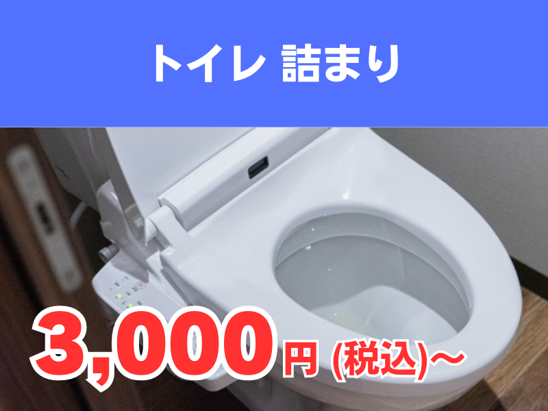 広島のトイレ詰まり